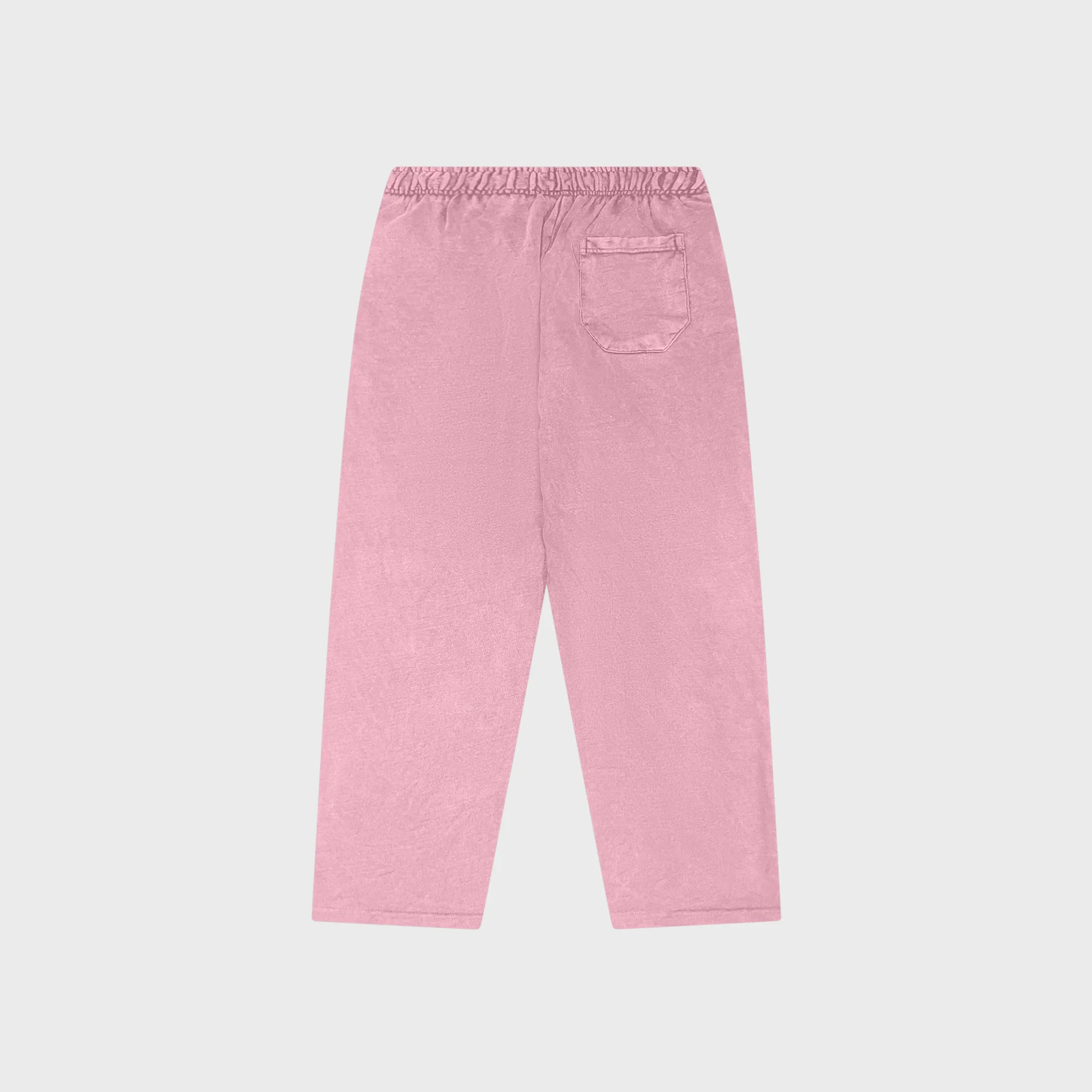 OUT Classic Logo Open Bottom Flare Sweatpants Dusty Pink - Image 2