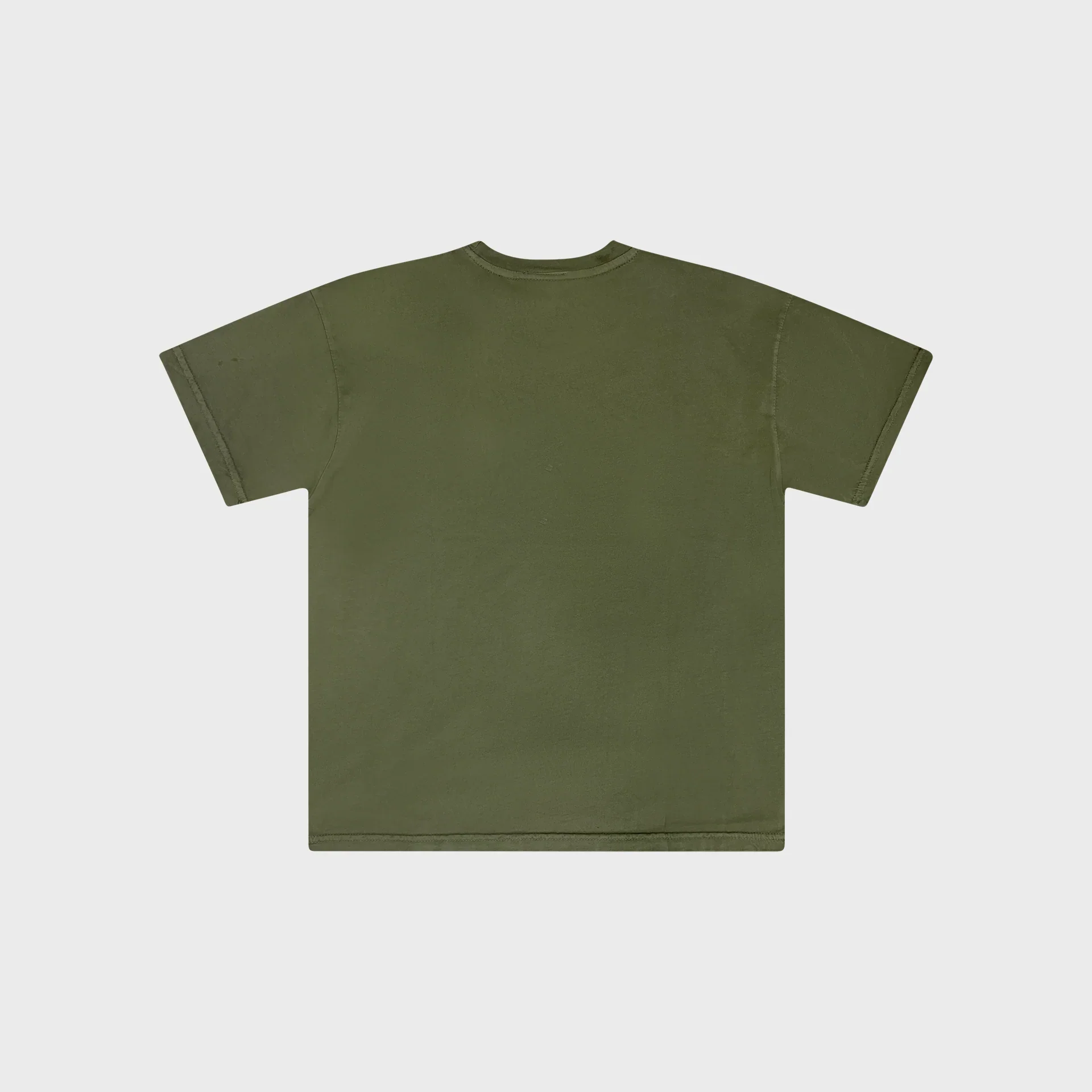 OUT Classic Logo T-Shirt Vintage Olive - Image 2